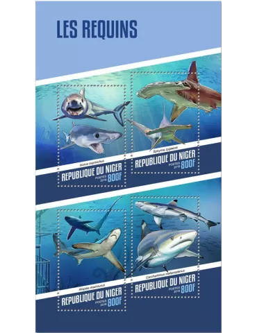 n° 4489/4492 - Timbre NIGER Poste