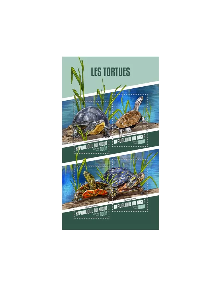 n° 4493/4496 - Timbre NIGER Poste