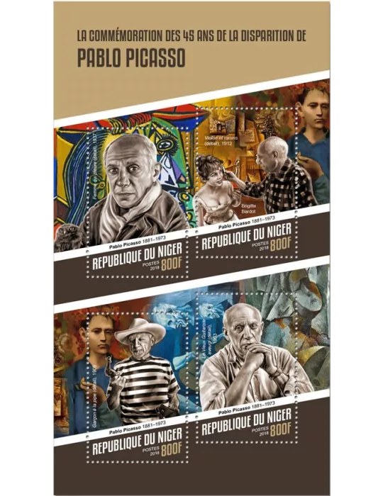 n° 4525/4528 - Timbre NIGER Poste