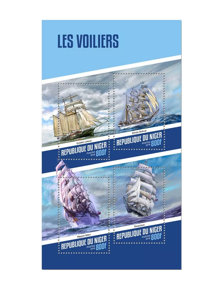 n° 4565/4568 - Timbre NIGER Poste