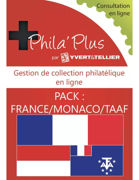 PHILA´Plus en ligne : France/Monaco/TAAF (12 mois)
