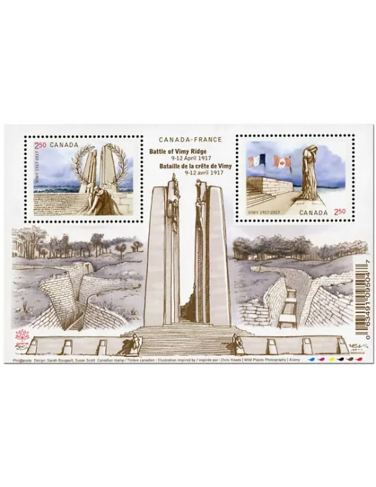 2017 - Émission commune-France-Canada-(pochette)