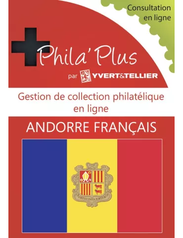 PHILA´Plus en ligne : Andorre Français (12 mois)