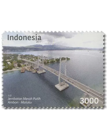 n° 2869/2871 - Timbre INDONESIE Poste