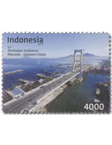 n° 2869/2871 - Timbre INDONESIE Poste 2