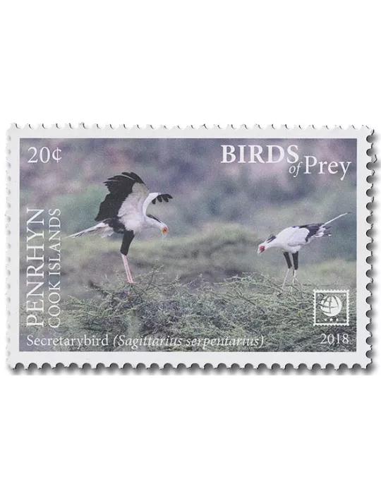 n° 608/619 - Timbre PENRHYN Poste