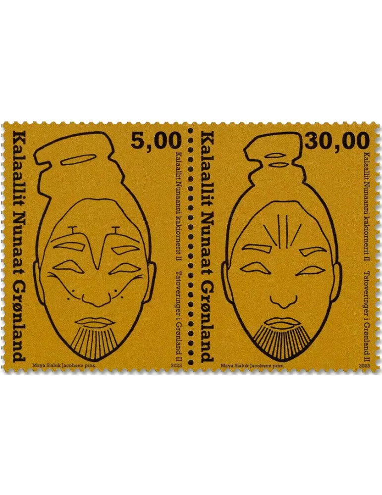 n° 919/920 - Timbre GROENLAND Poste