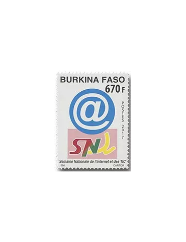 n° 1431 - Timbre BURKINA Poste