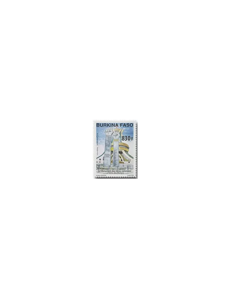 n° 1432 - Timbre BURKINA Poste