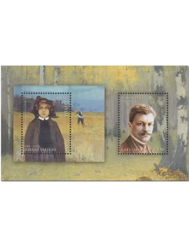 n° 43 - Timbre LETTONIE Blocs et feuillets