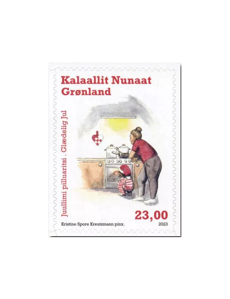 n° 939/940 - Timbre GROENLAND Poste