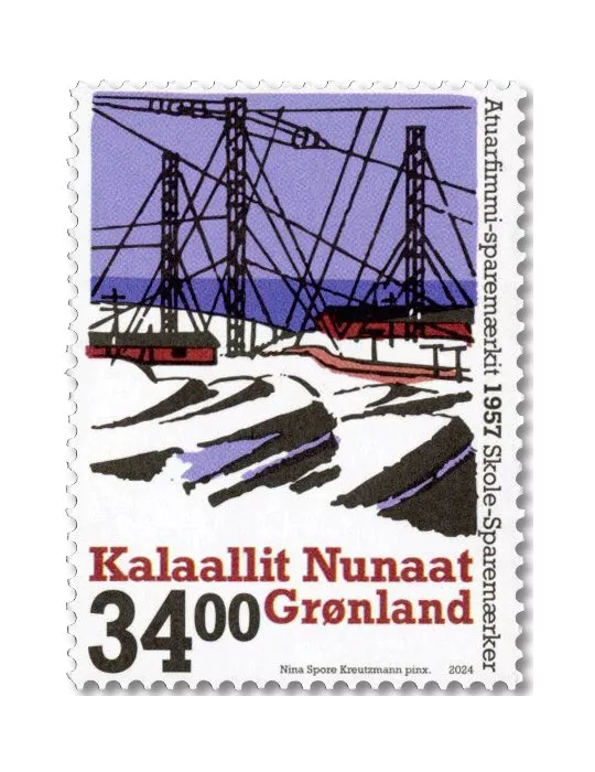 n° 943/944 - Timbre GROENLAND Poste