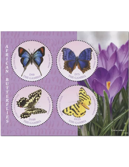 n° 5928/5931 - Timbre GAMBIE Poste