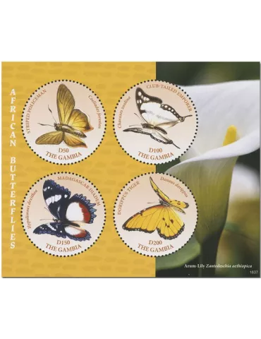 n° 5936/5939 - Timbre GAMBIE Poste