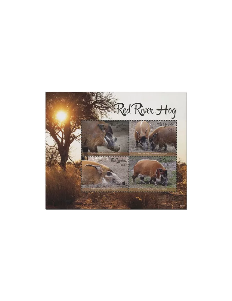 n° 5950/5953 - Timbre GAMBIE Poste