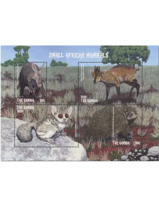 n° 5954/5957 - Timbre GAMBIE Poste