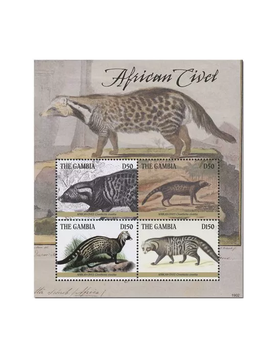 n° 5958/5961 - Timbre GAMBIE Poste