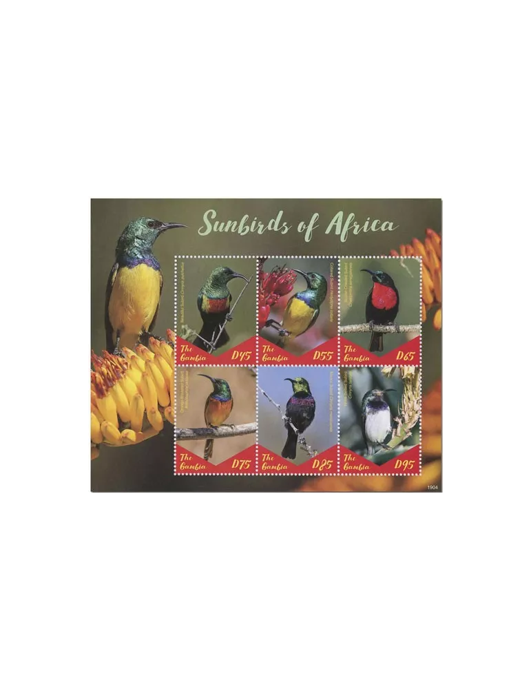 n° 5965/5970 - Timbre GAMBIE Poste