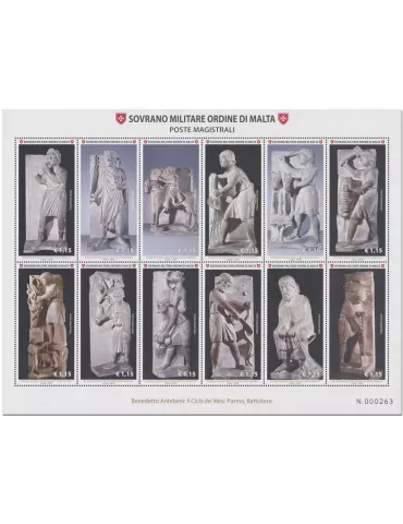 n° 1454/1465 - Timbre ORDRE de MALTE Poste