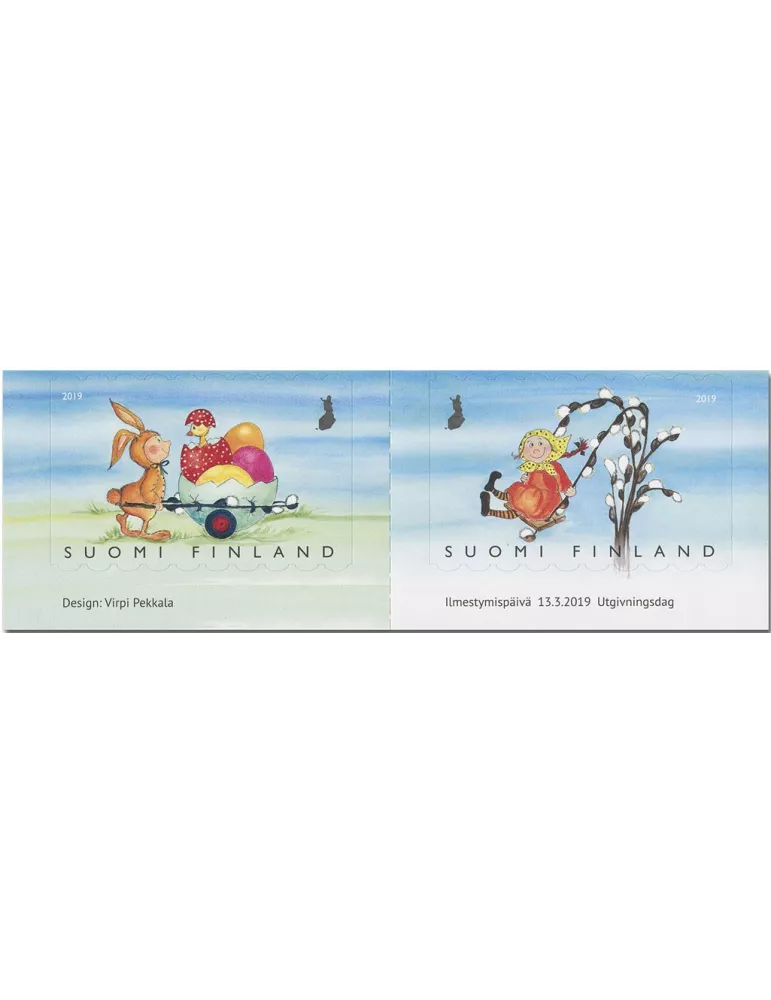 n° 2588/2589 - Timbre FINLANDE Poste