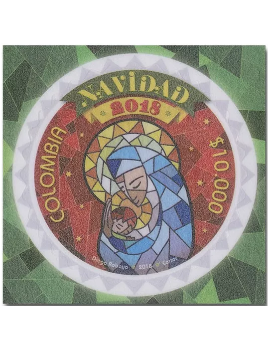 n° 1956 - Timbre COLOMBIE Poste