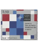 n° 1258 - Timbre CROATIE Poste