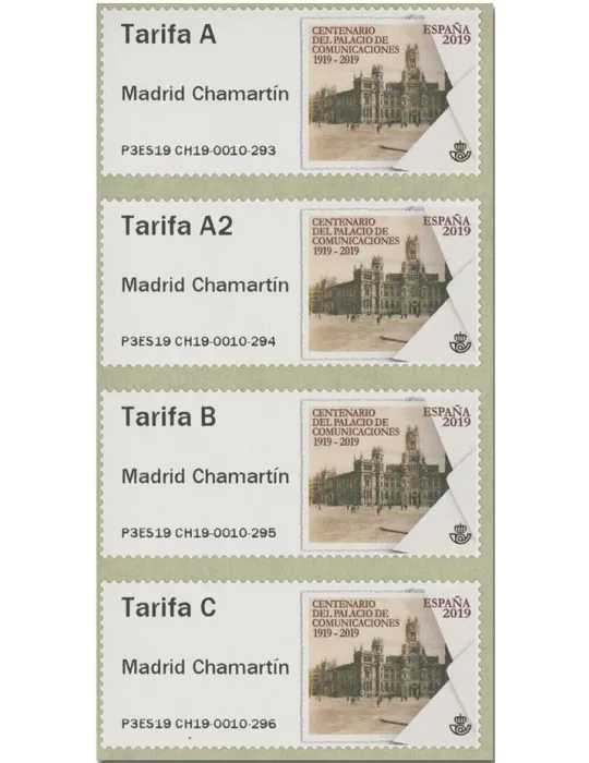 n° 152 - Timbre ESPAGNE Timbres de distributeurs