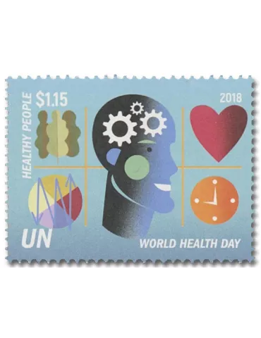 n° 1600/1601 - Timbre ONU NEW YORK Poste 2