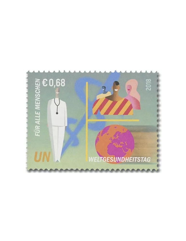 n° 990/991 - Timbre ONU VIENNE Poste