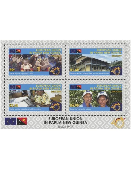 n° 236 - Timbre PAPOUASIE ET NOUVELLE-GUINEE Blocs et feuillets