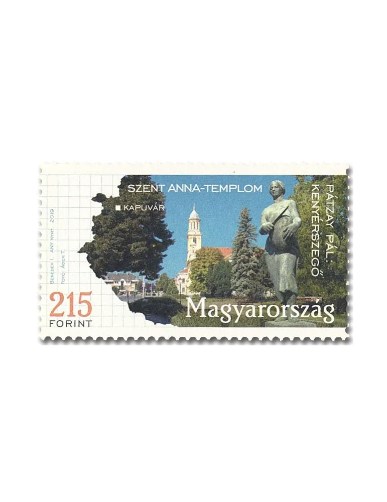 n° 4740/4741 - Timbre HONGRIE Poste