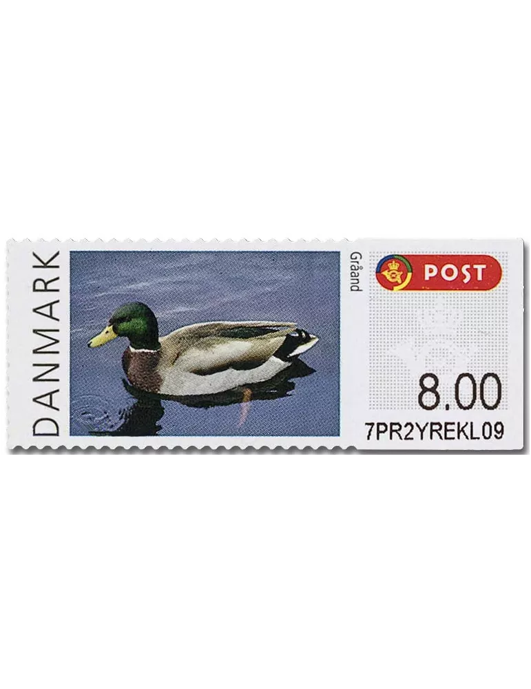 n° 70/72 - Timbre DANEMARK Timbres de distributeurs