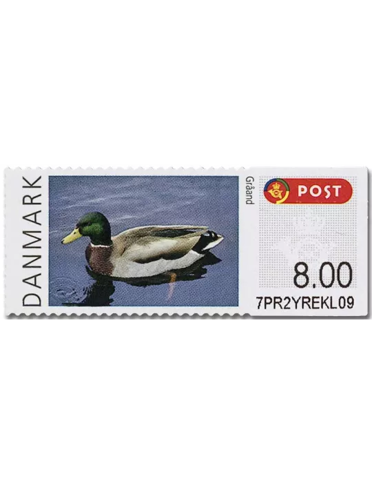 n° 70/72 - Timbre DANEMARK Timbres de distributeurs