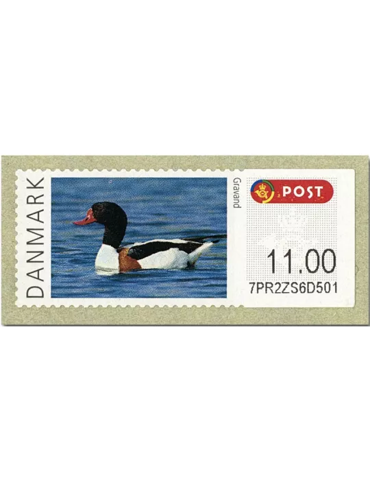 n° 70/72 - Timbre DANEMARK Timbres de distributeurs