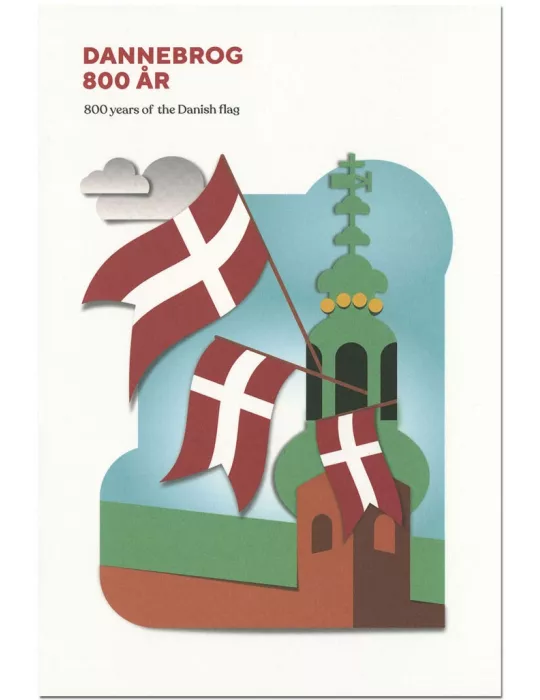 n° 4 - Timbre DANEMARK VIII - Carnets et ouvrages de luxe