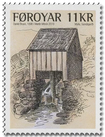 n° 947/948 - Timbre ILE FEROE Poste