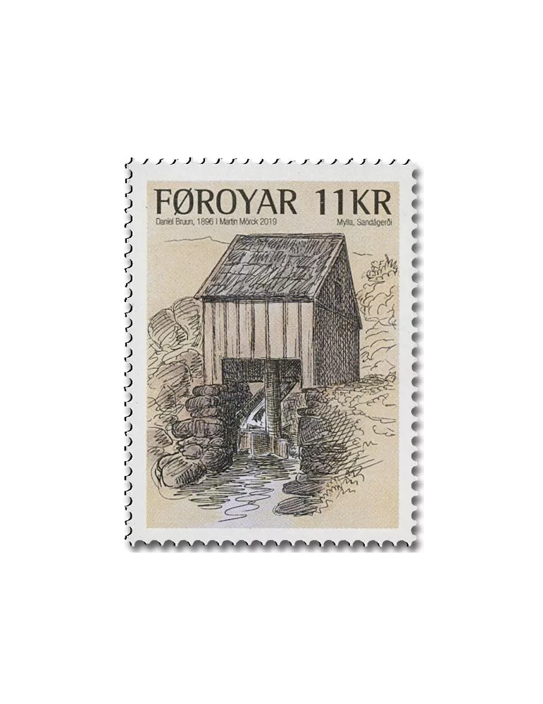 n° 947/948 - Timbre ILE FEROE Poste