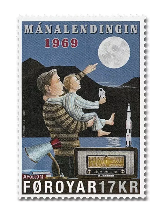 n° 952 - Timbre ILE FEROE Poste