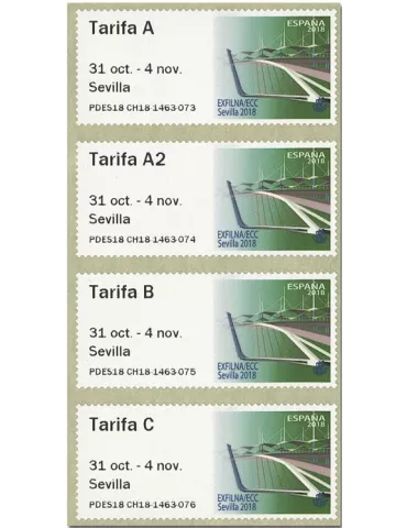 n° 150 - Timbre ESPAGNE Timbres de distributeurs