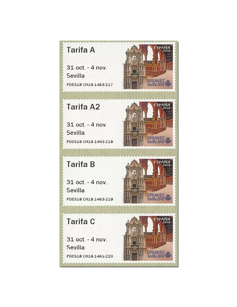 n° 151 - Timbre ESPAGNE Timbres de distributeurs
