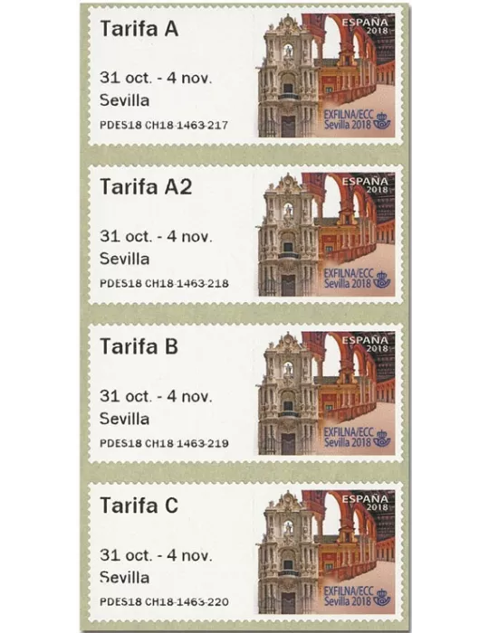 n° 151 - Timbre ESPAGNE Timbres de distributeurs