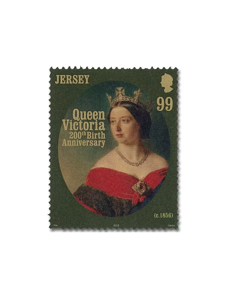 n° 2394/2399 - Timbre JERSEY Poste