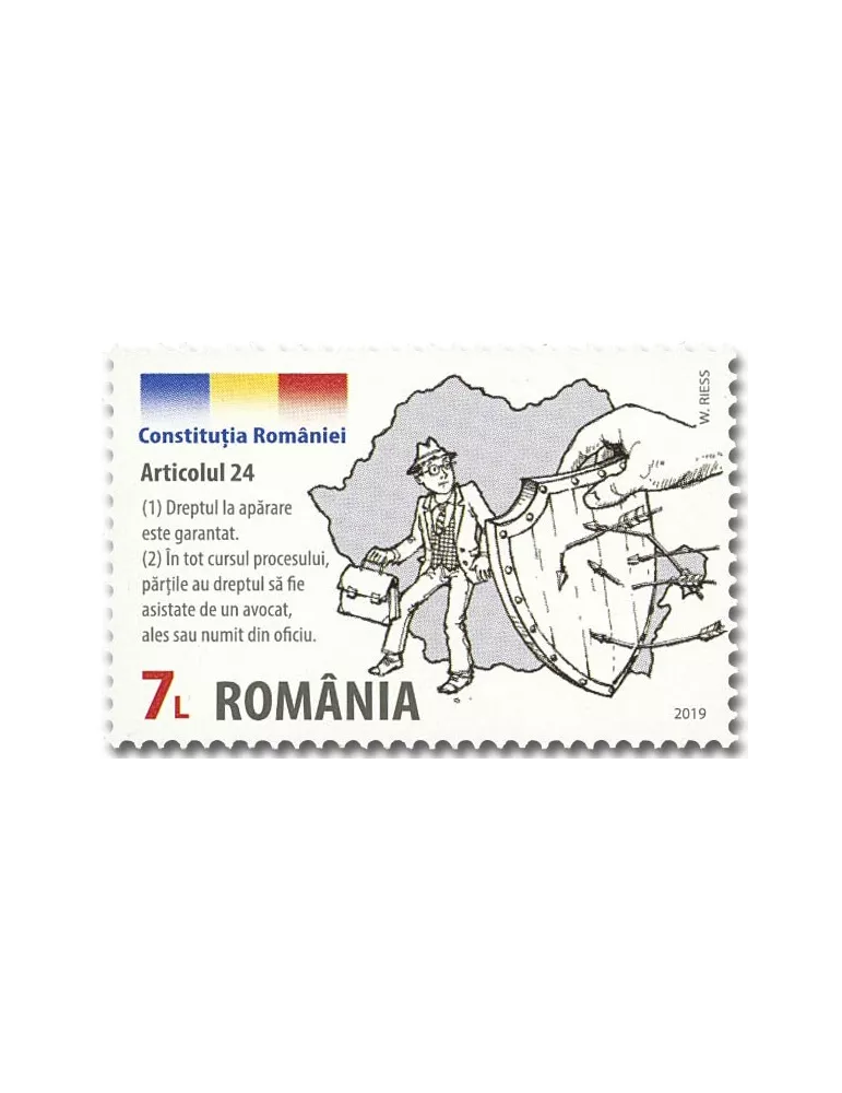 n° 6418/6426 - Timbre ROUMANIE Poste