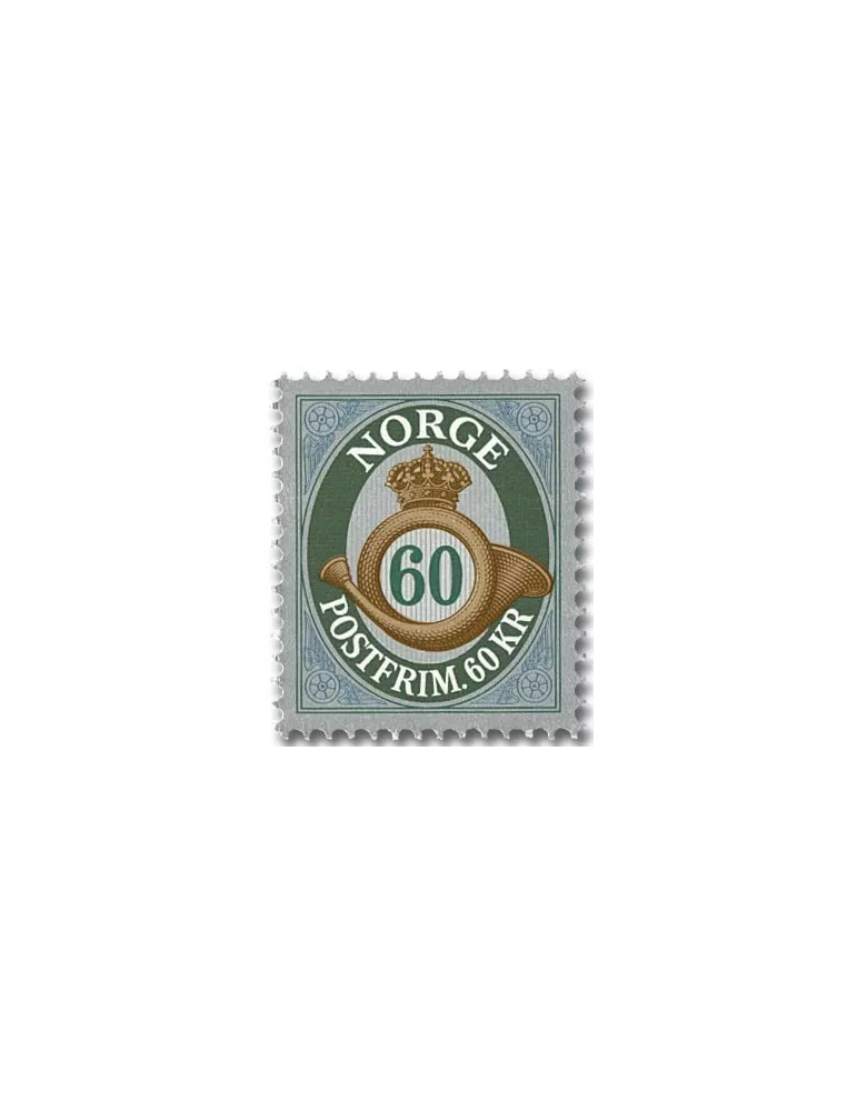 n° 1839A - Timbre NORVEGE Poste
