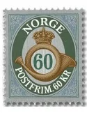 n° 1839A - Timbre NORVEGE Poste
