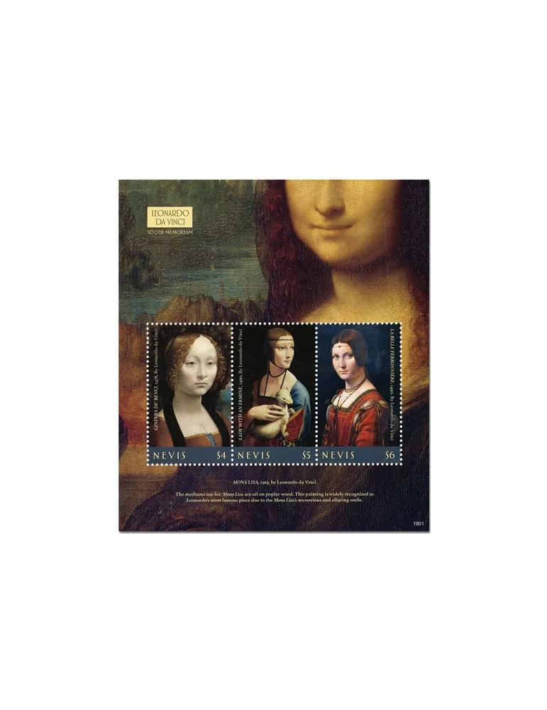 n° 2798/2800 - Timbre NEVIS Poste