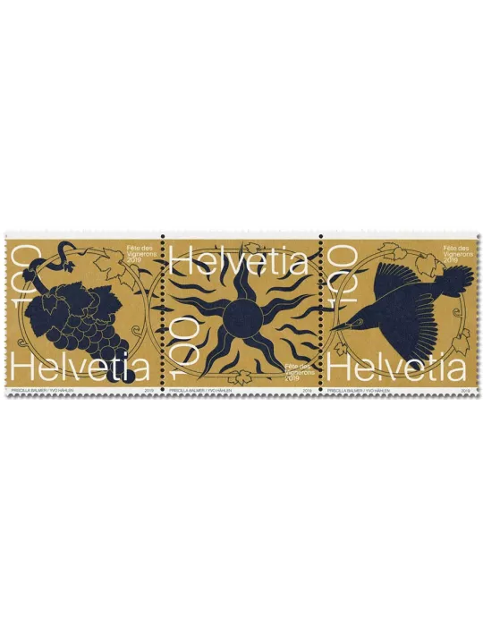 n° 2526/2528 - Timbre SUISSE Poste