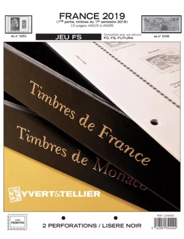 FRANCE FS : 2019 - 1ER SEMESTRE (JEUX SANS POCHETTES)
