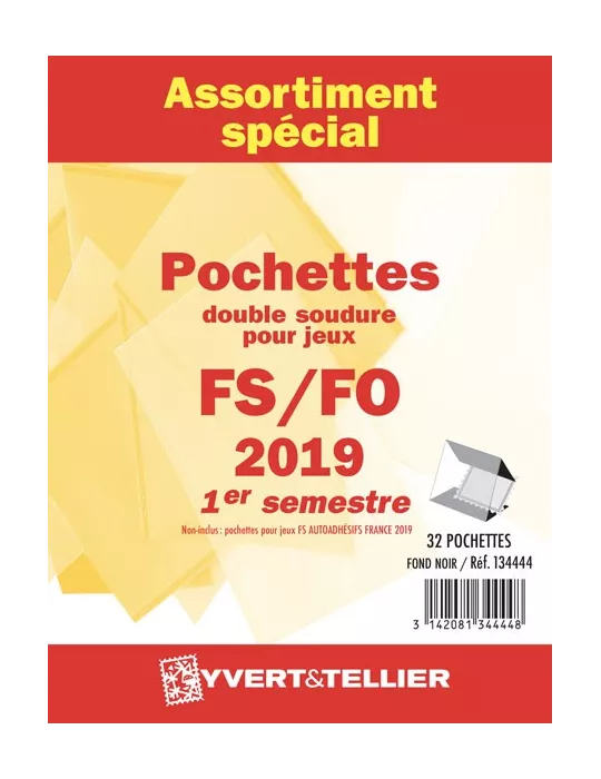 Assortiment de pochettes (double soudure) : 2019-1er semestre