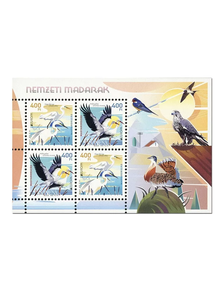n° 419 - Timbre HONGRIE Blocs et feuillets (EUROPA)